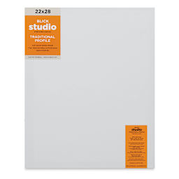 Blick Studio Stretched Cotton Canvas - Traditional Profile, 22" x 28" (front)