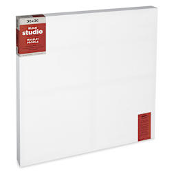 Blick Studio Stretched Cotton Canvas - Museum Profile, 36" x 36" (side view)