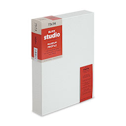Blick Studio Stretched Cotton Canvas - 11'' x 14'', 2-3/8'' Museum Profile (side view)