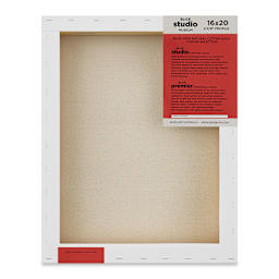 Blick Studio Stretched Cotton Canvas - Museum Profile, 16" x 20" back