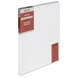 Blick Premier Stretched Cotton Canvas - Museum Profile, Splined, 20" x 24"