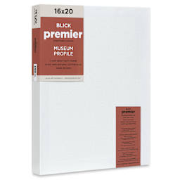 Blick Premier Stretched Cotton Canvas - Museum Profile, Splined, 16" x 20"