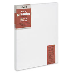 Blick Premier Stretched Cotton Canvas - Museum Profile, Splined, 18" x 24" (side view)