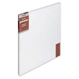 Blick Premier Stretched Cotton Canvas - Museum Profile, Splined, 30" x 30" (side view)