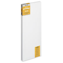 Blick Premier Stretched Cotton Canvas - Gallery Profile, Splined, 10" x 30" (side view)
