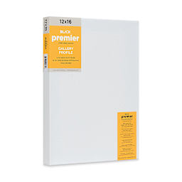 Blick Premier Stretched Cotton Canvas - Gallery Profile, Splined, 12" x 16" (side view)