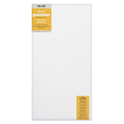 Blick Premier Stretched Cotton Canvas - Gallery Profile, Splined, 18" x 36" front