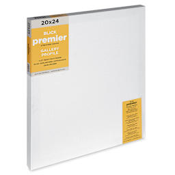 Blick Premier Stretched Cotton Canvas - Gallery Profile, Splined, 20" x 24" (side view)