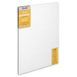 Blick Premier Stretched Cotton Canvas - Gallery Profile, Splined, 22" x 28" (side view)