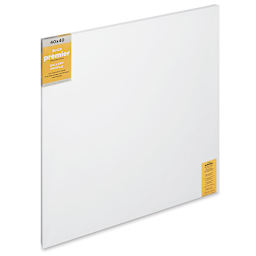 Blick Premier Stretched Cotton Canvas - Gallery Profile, Splined, 40" x 40" (side view)