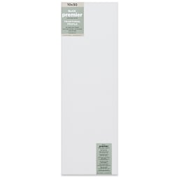 Blick Premier Stretched Cotton Canvas - Traditional Profile, Splined, 10" x 30", front
