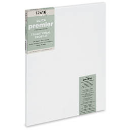 Blick Premier Stretched Cotton Canvas - Traditional Profile, Splined, 12" x 16"