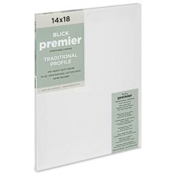 Blick Premier Stretched Cotton Canvas - Traditional Profile, Splined, 14" x 18"