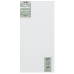 Blick Premier Stretched Cotton Canvas - Traditional Profile, Splined, 18" x 36", front