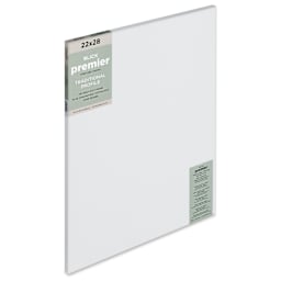 Blick Premier Stretched Cotton Canvas - Traditional Profile, Splined, 22" x 28"