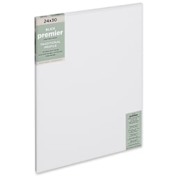 Blick Premier Stretched Cotton Canvas - Traditional Profile, Splined, 24" x 30"
