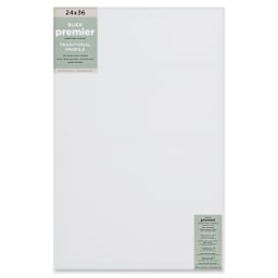 Blick Premier Stretched Cotton Canvas - Traditional Profile, Splined, 24" x 36", front