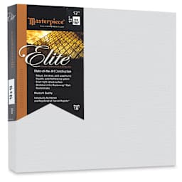 Masterpiece Elite Portrait Smooth Canvas - 12" x 12", Acrylic Primed