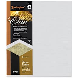 Masterpiece Elite Portrait Smooth Canvas - 12" x 15", Acrylic Primed front