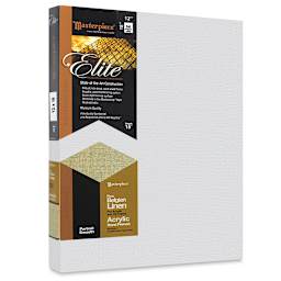 Masterpiece Elite Portrait Smooth Canvas - 12" x 18", Acrylic Primed