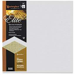 Masterpiece Elite Portrait Smooth Canvas - 14" x 14", Acrylic Primed front