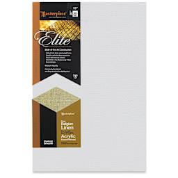 Masterpiece Elite Portrait Smooth Canvas - 15" x 30", Acrylic Primed front