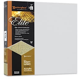 Masterpiece Elite Portrait Smooth Canvas - 16" x 16", Acrylic Primed