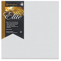 Masterpiece Elite Portrait Smooth Canvas - 12" x 12", Oil Primed