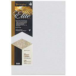 Masterpiece Elite Portrait Smooth Canvas - 12" x 18", Oil Primed