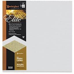 Masterpiece Elite Portrait Smooth Canvas - 14" x 14", Oil Primed front