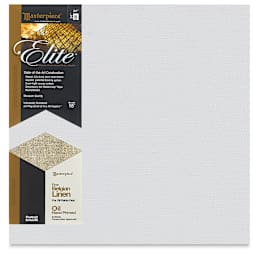 Masterpiece Elite Portrait Smooth Canvas - 24" x 24", Oil Primed