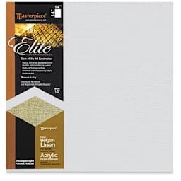 Masterpiece Elite Heavyweight Canvas - 14" x 14", Acrylic Primed