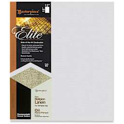 Masterpiece Elite Heavyweight Canvas - 12" x 15", Oil Primed