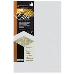 Masterpiece Elite Heavyweight Canvas - 15" x 20", Oil Primed