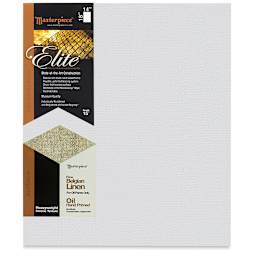 Masterpiece Elite Heavyweight Canvas - 14" x 18", Oil Primed
