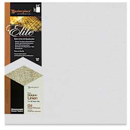 Masterpiece Elite Heavyweight Canvas - 24" x 24", Oil Primed