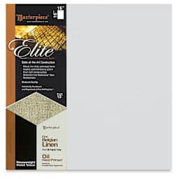 Masterpiece Elite Heavyweight Canvas - 16" x 16", Oil Primed