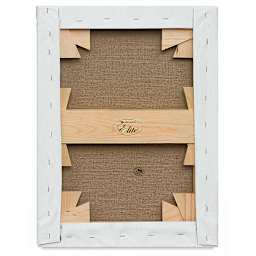 Masterpiece Elite Heavyweight Oil Primed Linen Canvas - Back view showing Keys and Brace
