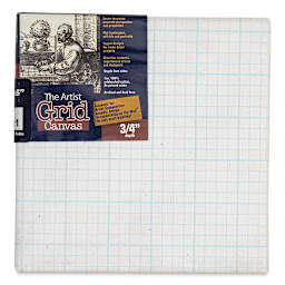 The Artist Grid 3/4" Profile Cotton Canvas - 6" x 6" front