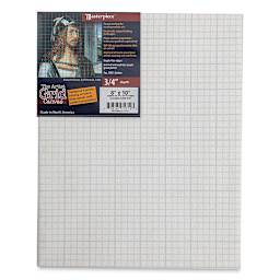 The Artist Grid 3/4" Profile Cotton Canvas - 8" x 10" front