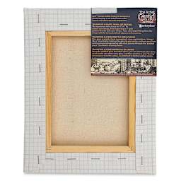 The Artist Grid 3/4" Profile Cotton Canvas - 8" x 10" back