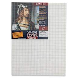 The Artist Grid 3/4" Profile Cotton Canvas - 9" x 12", Artist Grid front 