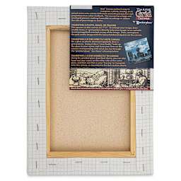 The Artist Grid 3/4" Profile Cotton Canvas - 9" x 12", Artist Grid back