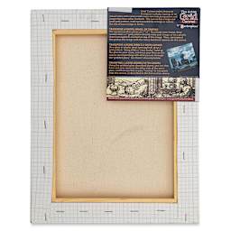 The Artist Grid 3/4" Profile Cotton Canvas - 11" x 14", Artist Grid back