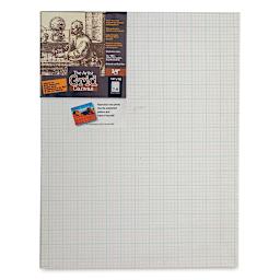 The Artist Grid 3/4" Profile Cotton Canvas - 14" x 18", Artist Grid front