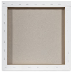 Blick Premier Heavyweight Stretched Cotton Canvas - 16" x 16", 1-3/8" Profile back