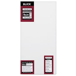 Blick Premier Heavyweight Stretched Cotton Canvas - 18" x 36", 1-3/8" Profile