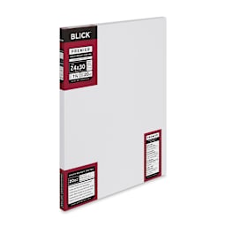 Blick Premier Heavyweight Stretched Cotton Canvas - 24" x 30", 1-3/8" Profile side view