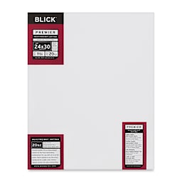 Blick Premier Heavyweight Stretched Cotton Canvas - 24" x 30", 1-3/8" Profile