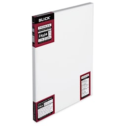 Blick Premier Heavyweight Stretched Cotton Canvas - 24" x 36", 1-3/8" Profile side view